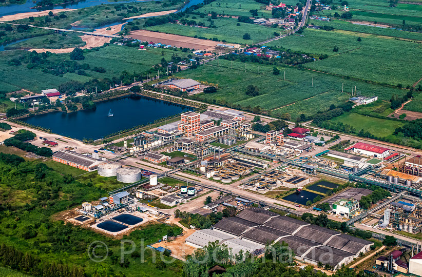 Ajinomoto factory in Kamphaeng Phet Province, Thailand