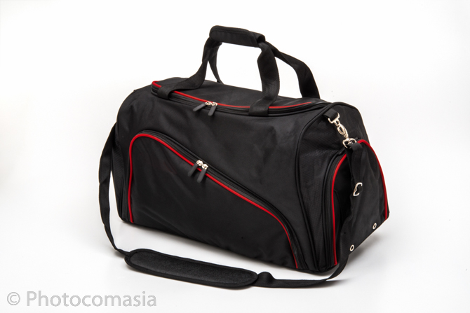 Gold ring with diamonds On the white background