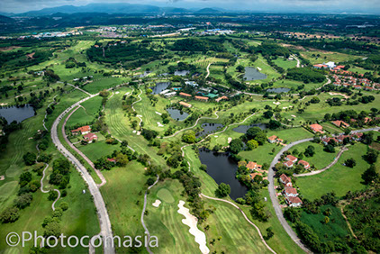 Aerial photography of Port of Laem Chabang, Thailand