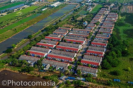 Aerial photography of Port of Laem Chabang, Thailand