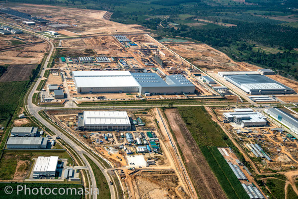 Ajinomoto factory in Kamphaeng Phet Province