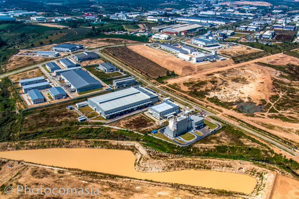 Ajinomoto factory in Kamphaeng Phet Province