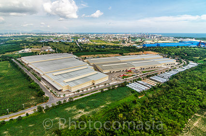TPLC Katoen Natie Map Ta Phut industrial estate PLC Katoen Natie Map Ta Phut industrial estate, Thailand