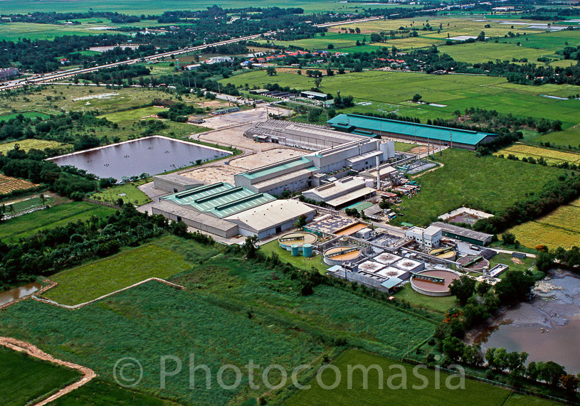 Paper factory outside of Bangkok, Thailand
