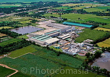 Paper factory outside of Bangkok, Thailand