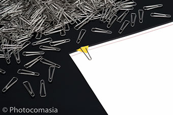 Gold ring with diamonds On the white background