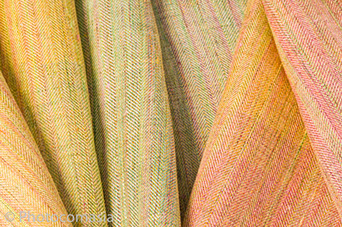 Gold ring with diamonds On the white background