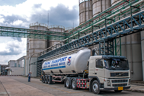 Truck transport To factory Transportation of chemical In Thailand