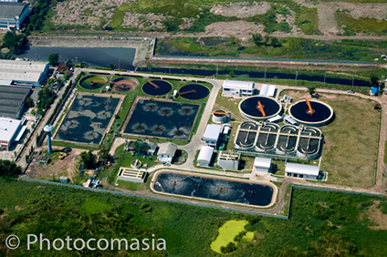 Aerial photography of Port of Laem Chabang, Thailand