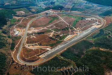 Yokohama race track, tire testing Rayong, Thailand