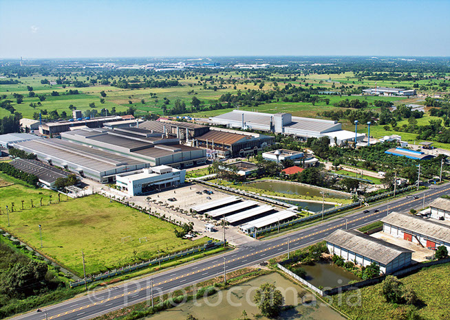 ATTG factory, Saraaburi ATTG factory in Saraaburi, Thailand