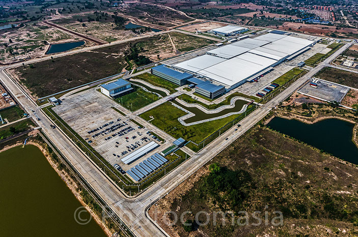 Canon factory in Nakhon Ratchasima Canon factory in Nakhon Ratchasima, Thailand