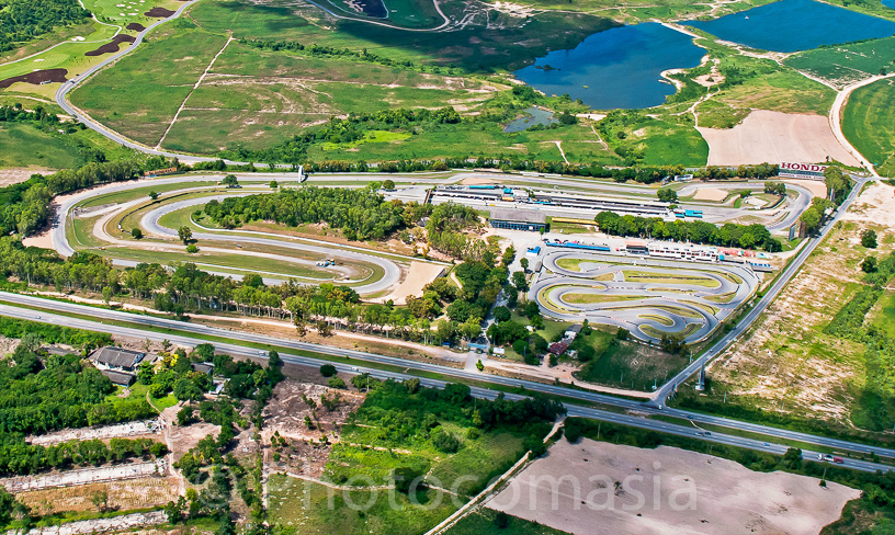 Honda Race track Honda Race track in Pathaya, Thailand