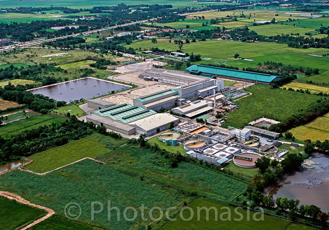 Paper factory Paper factory outside of Bangkok, Thailand