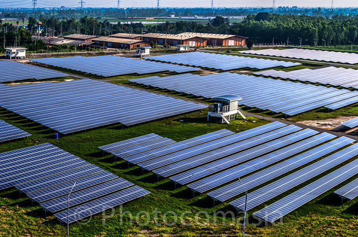 Solar Farm in Sai Thong Solar Farm in Sai Thong, Thailand