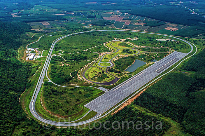 Yokohama tire testing race track Yokohama tire testing race track Rayong, Thailand